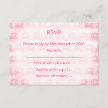 Schwarz-Pink-Muster der Princess Carriages