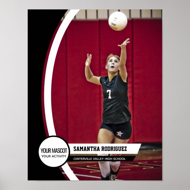 Schwarz-Rahmen-Foto-Poster Poster (Vorne)