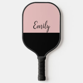 Schwarz Rosa Grundausstattung Pickleball Schläger