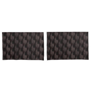 Schwarz-Rosa-Grunge Amerikanisches Flag Duales Mus Kissenbezug