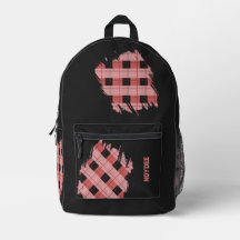 Schwarz, Rosa Karo-Patches, Name