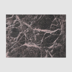Schwarz & Roségold Rosa Glittermarmor Glam Trendy Seidenpapier