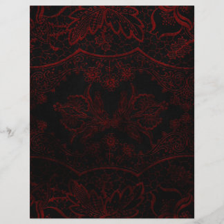 Schwarz-Rot-Gothic-Schriftenpapier