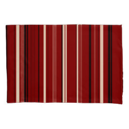 Schwarz, Rot und Weiß Kissenbezug