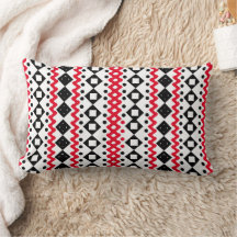 Schwarz-Rot-Wiederholungsmuster