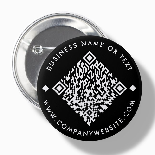Schwarz | Schaltfläche für benutzerdefinierten QR- Button (Von Creator hochgeladen)