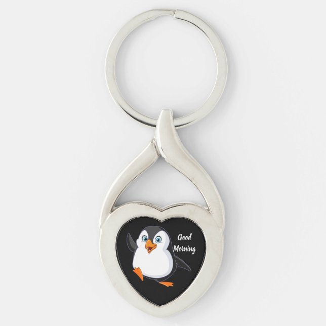 Schwarz Schlüsselanhänger (Vorderseite)