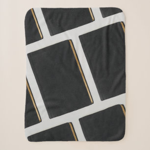 Schwarz Sherpadecke