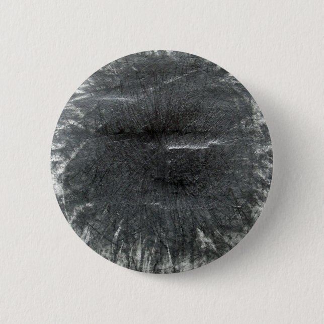 Schwarz-Silber-Grafit-abstrakt Button (Vorderseite)
