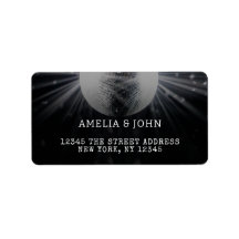 Schwarz-Silber-Weiß-Silvester-Hochzeitsrede