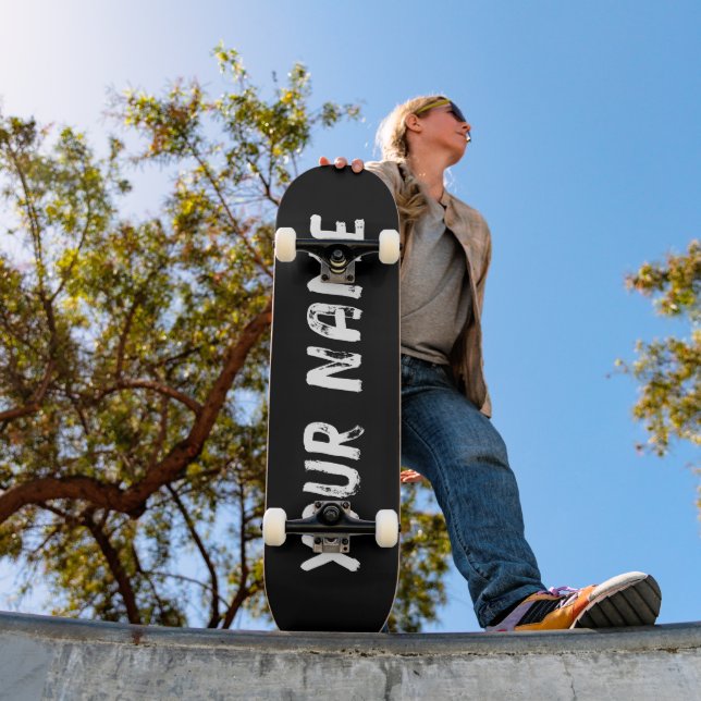 Schwarz Skateboard (Außenbereich 1)