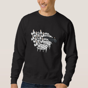 Schwarz Sweatshirt