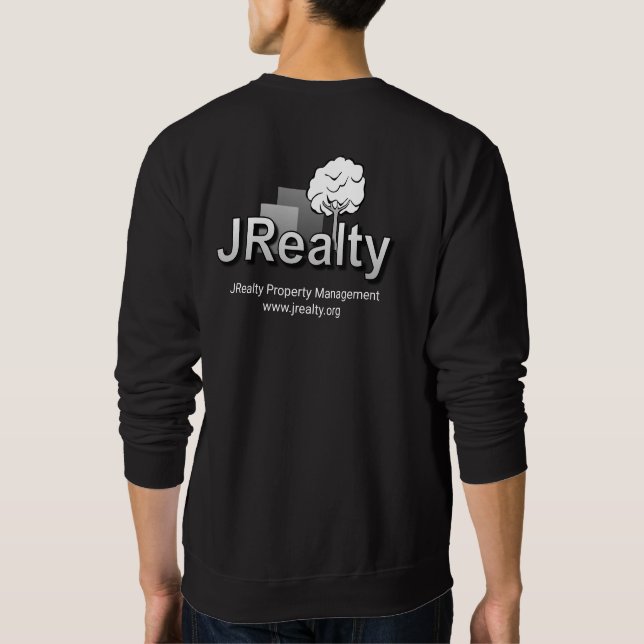 Schwarz Sweatshirt (Rückseite)