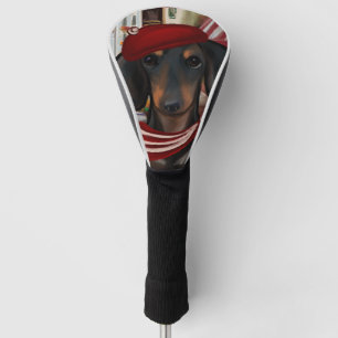 Schwarz & Tan Doxie Golf Headcover