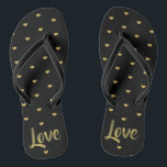 Schwarz-u. GoldLiebe-Herzen Flip Flops<br><div class="desc">Sehr trendy und sehr Chic,  Leckerei sich oder jemand,  die zu diesem Schwarzen speziell sind und GoldLiebeherzen drehen Sie Reinfälle um.</div>