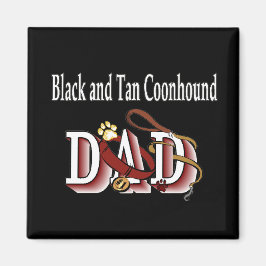 Schwarz und Bein Papa Magnet