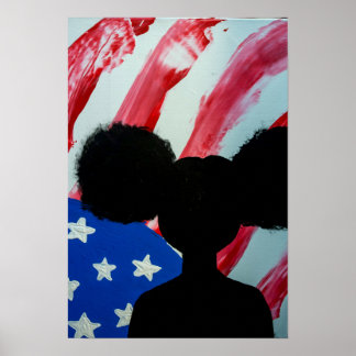 Schwarz und Blut Poster