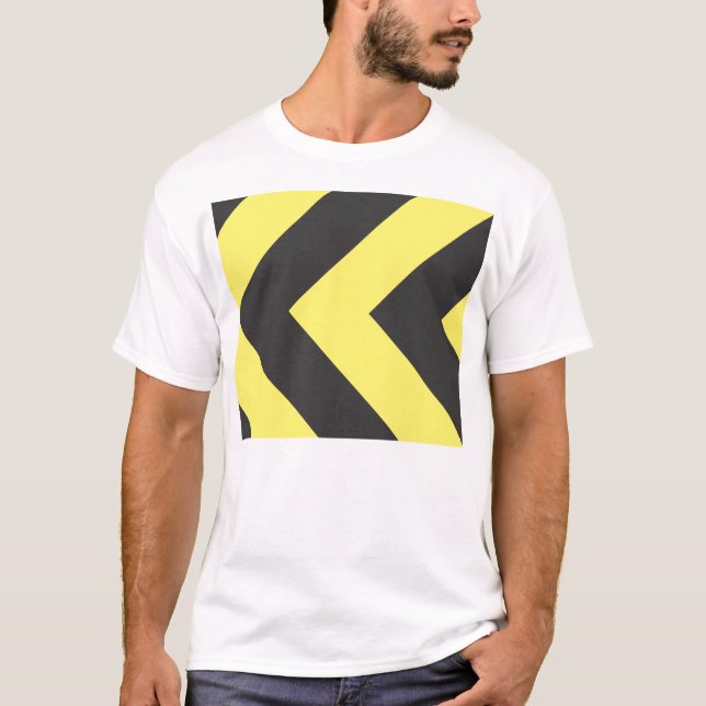 schwarz und gelb T-Shirt (Vorderseite)