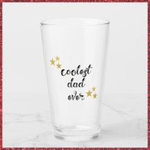 Schwarz und Gold Cooler Vater je Shotglas