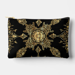 Schwarz und Gold Zubehörtasche