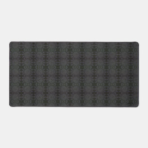 Schwarz und Grau Crochet Design Desk Mat HAMbwg Schreibtischunterlage
