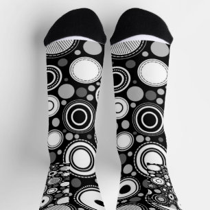 Schwarz und Grau Socken