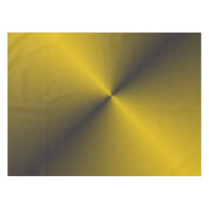 Schwarz und lebendiges Gold Tischdecke
