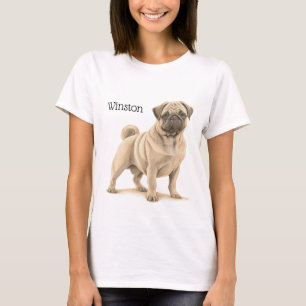 SCHWARZ UND MOPS T-Shirt