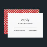 Schwarz und Rot Moderne Bar Mitzvah Postcard UAWG Einladung<br><div class="desc">Diese trendige Einsteckkarte zeichnet sich durch eine fette Schrift auf der Vorderseite und ein modernes Muster auf der Rückseite aus. Fügen Sie den Text mithilfe des Vorlagenformulars hinzu. Ändern Sie den Schriftart,  das Layout und die Farben mithilfe des erweiterten Editiermenüs.</div>