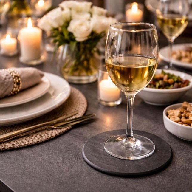 Schwarz und Trendy Getränkeuntersetzer (Von Creator hochgeladen)