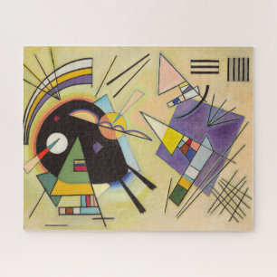 Schwarz und Violet von Wassily Kandinsky Puzzle