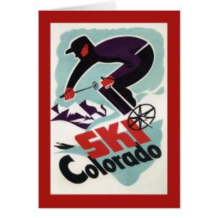 Schwarz und violett gekleideter Skifahrer