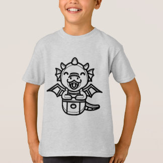 SCHWARZ UND WEISS #13 - Kleiner Drache in meiner T T-Shirt