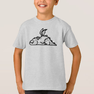 SCHWARZ UND WEISS #50 - Schlafender Drache T-Shirt