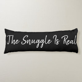 Schwarz und Weiß - die Schnauze ist echt Seitenschläferkissen