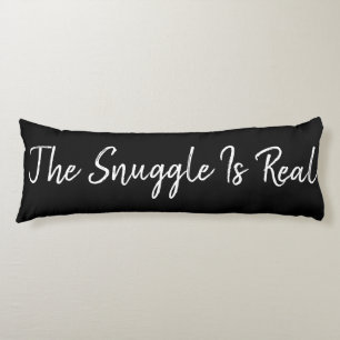 Schwarz und Weiß - die Schnauze ist echt Seitenschläferkissen