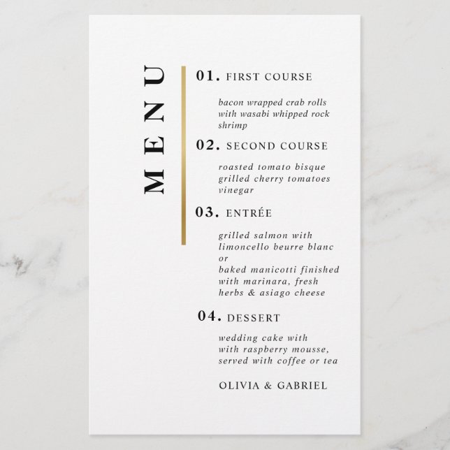 Schwarz und Weiß. Förmliche einfache Typografie-Ho (Vorderseite)