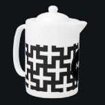 Schwarz und Weiß geometrisch<br><div class="desc">Schwarz und Weiß - immer im Stil - Hier in einem modernen, stilvollen Kreuzmuster dargestellt. Hier in Schwarz und Weiß für das absolut schicke Aussehen</div>