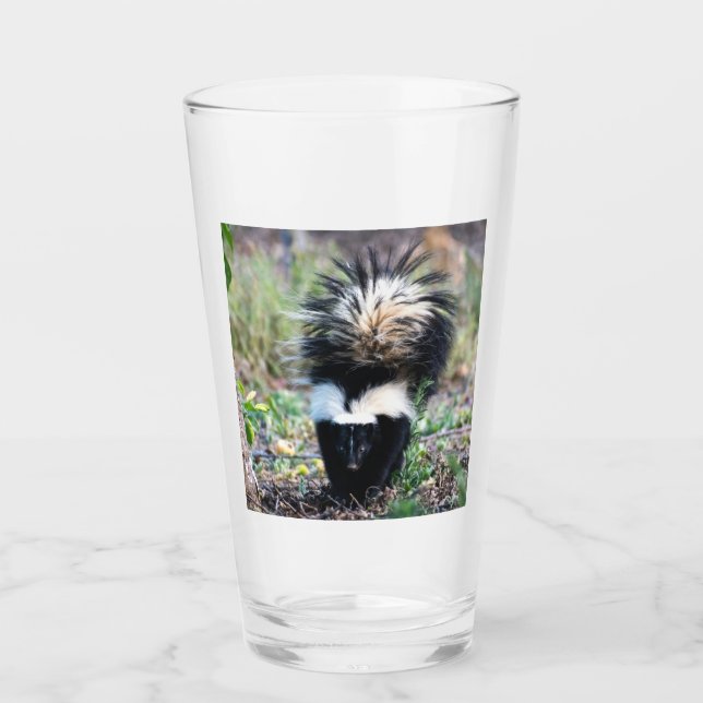 Schwarz und Weiß Glas (Vorderseite)