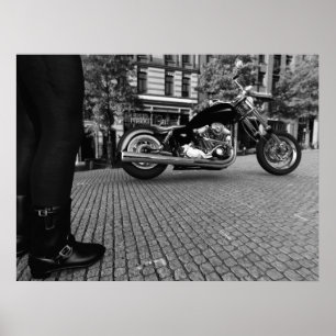 Schwarz und Weiß) - GROSS Poster