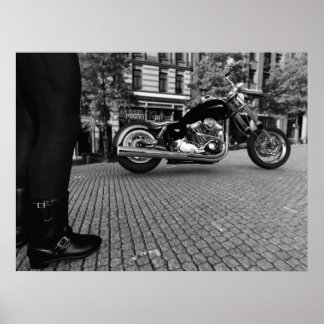 Schwarz und Weiß) - GROSS Poster