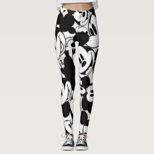Schwarz und weiß leggings
