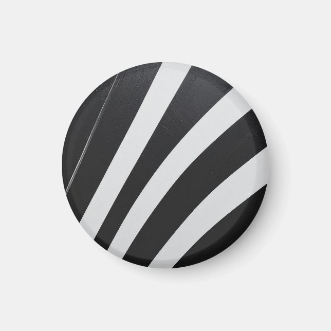 Schwarz und Weiß Magnet (Vorne)