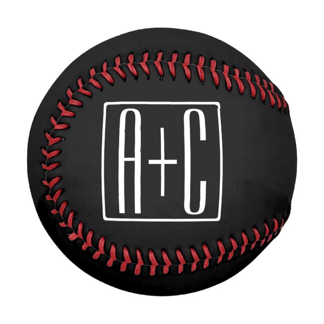 Schwarz und Weiß | Paarinitiativen Baseball (Vorderseite Links)