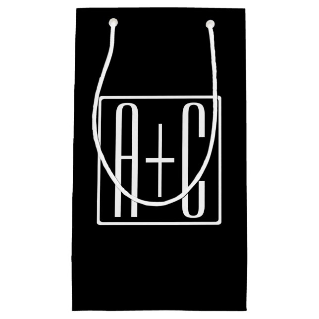 Schwarz und Weiß | Paarinitiativen Kleine Geschenktüte (Vorderseite)