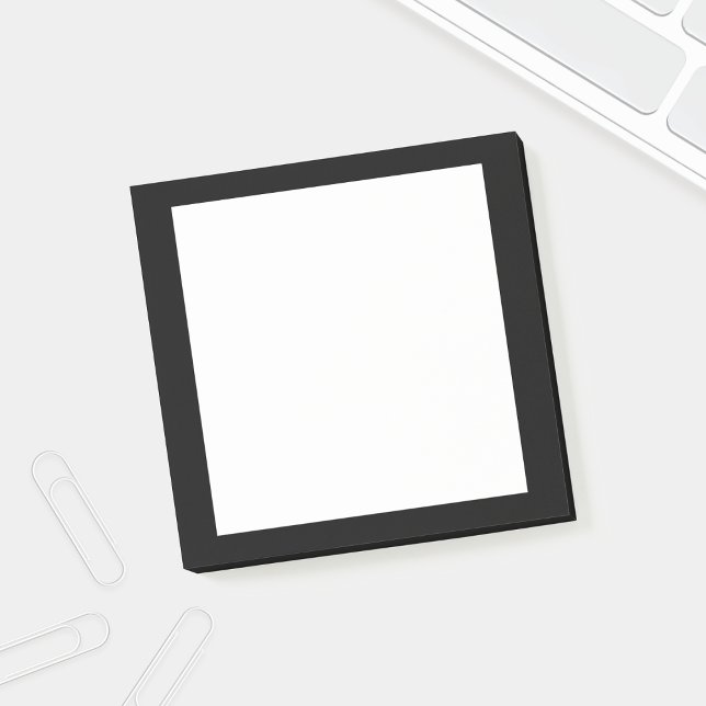 Schwarz und Weiß Post-it Klebezettel (Von Creator hochgeladen)