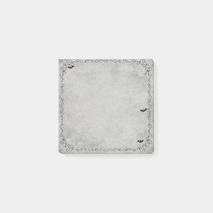 Schwarz und Weiß Post-it Klebezettel