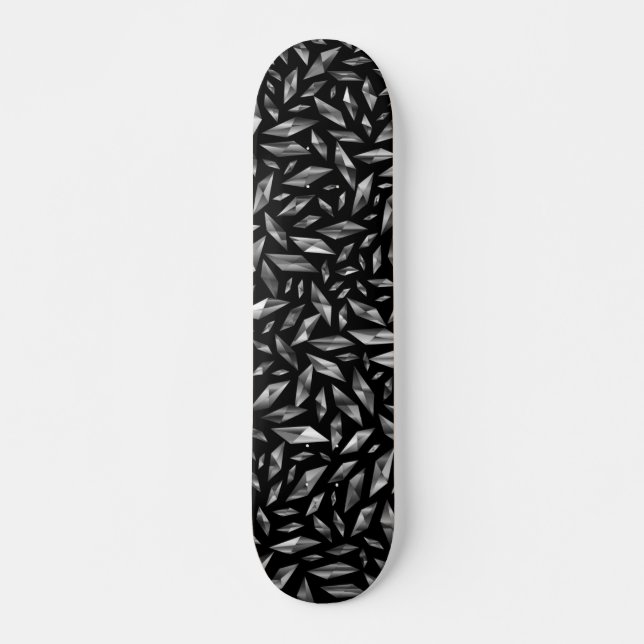 Schwarz und Weiß Skateboard (Vorne)