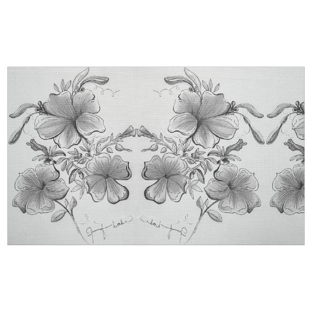 Schwarz und Weiß Stoff (Fat Quarter (45,7 x 55,9 cm))