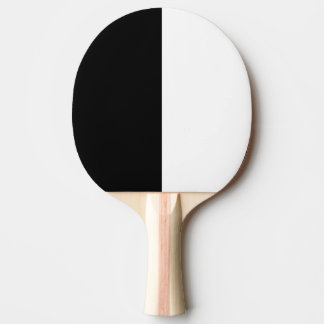Schwarz und Weiß Tischtennis Schläger